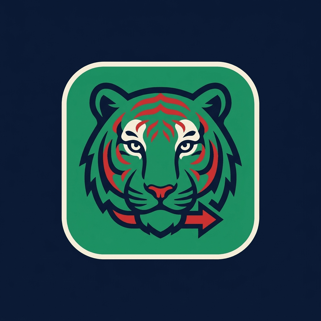Bengal Enterprise tiger icon badge
